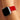 Chalonne Liquid in red, patent leather, luxury Apple Watch band on model 