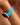 Bedarra in Turquoise Stingray Luxury Apple Watch Band on model- Chalonne