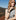 Sedona in Brown - Luxury Apple Watch Band with signature stitching on model wearing gray metallic dress- Chalonne