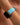 Orleans in Aqua genuine alligator luxury Apple Watch Band on model - Chalonne