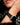 Palladio in Black luxury Apple Watch Band with 14 white gold triangles on model wearing a feather coat- Chalonne