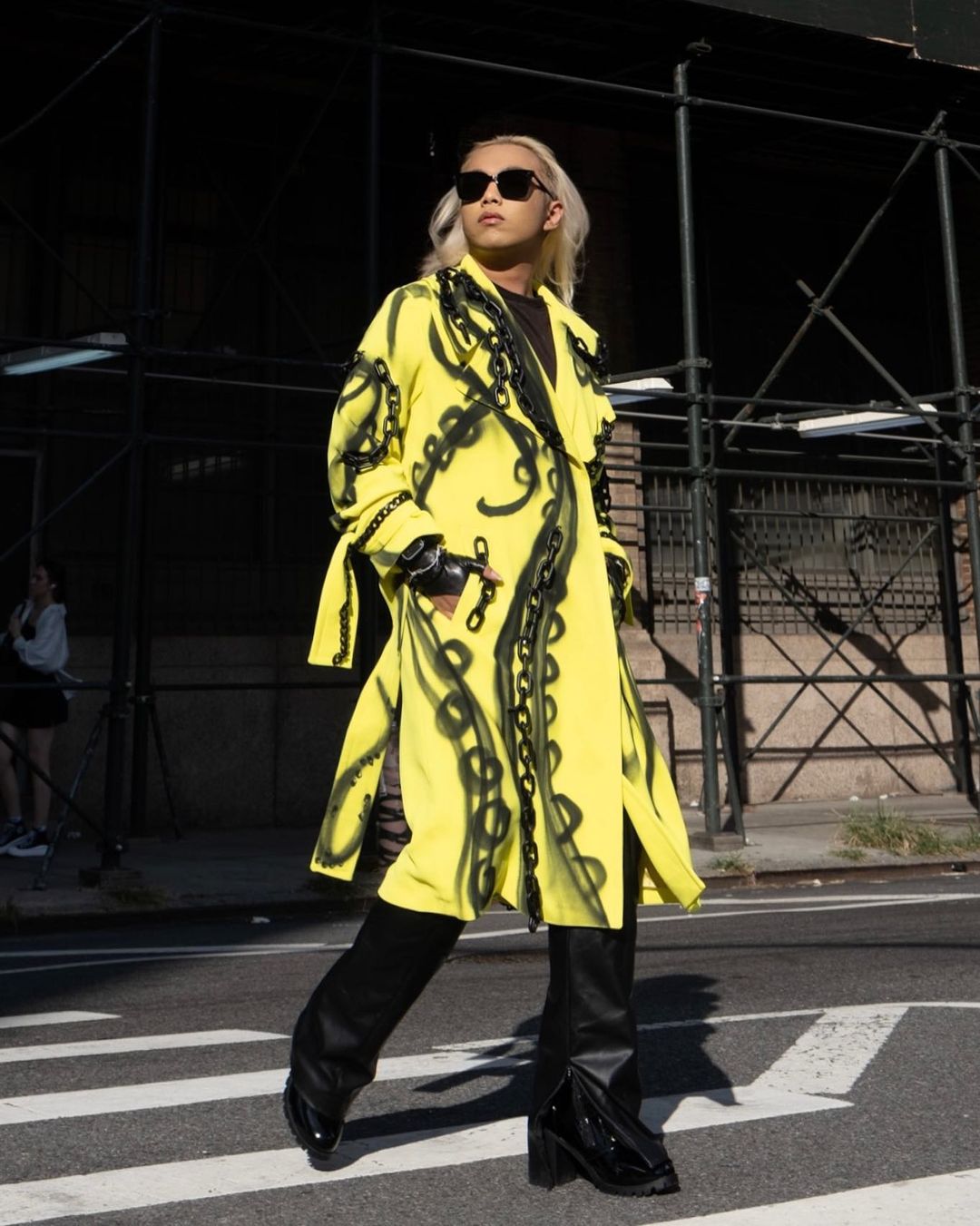 Reinhard T Kenneth wearing Chalonne