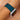 Sorrento in Peacock luxury apple watch band on model- Chalonne