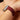 Sorrento in Rouge luxury apple watch band on model- Chalonne