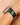 Chalonne Orleans Emerald Black Gold Apple Watch Straps On Model