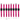 Chalonne Orleans Fuchsia Black Gold Apple Watch Straps