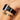 Chalonne Orleans Glossy Black Gold Apple Watch Straps Stack