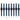 Chalonne Sorrento Bleu Black Gold Apple Watch Straps