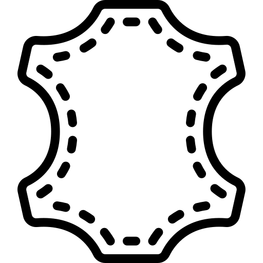 Decorative border with a dotted pattern on a white background