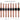 Line up of all available hardware colors
