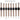 Line up of all available hardware colors