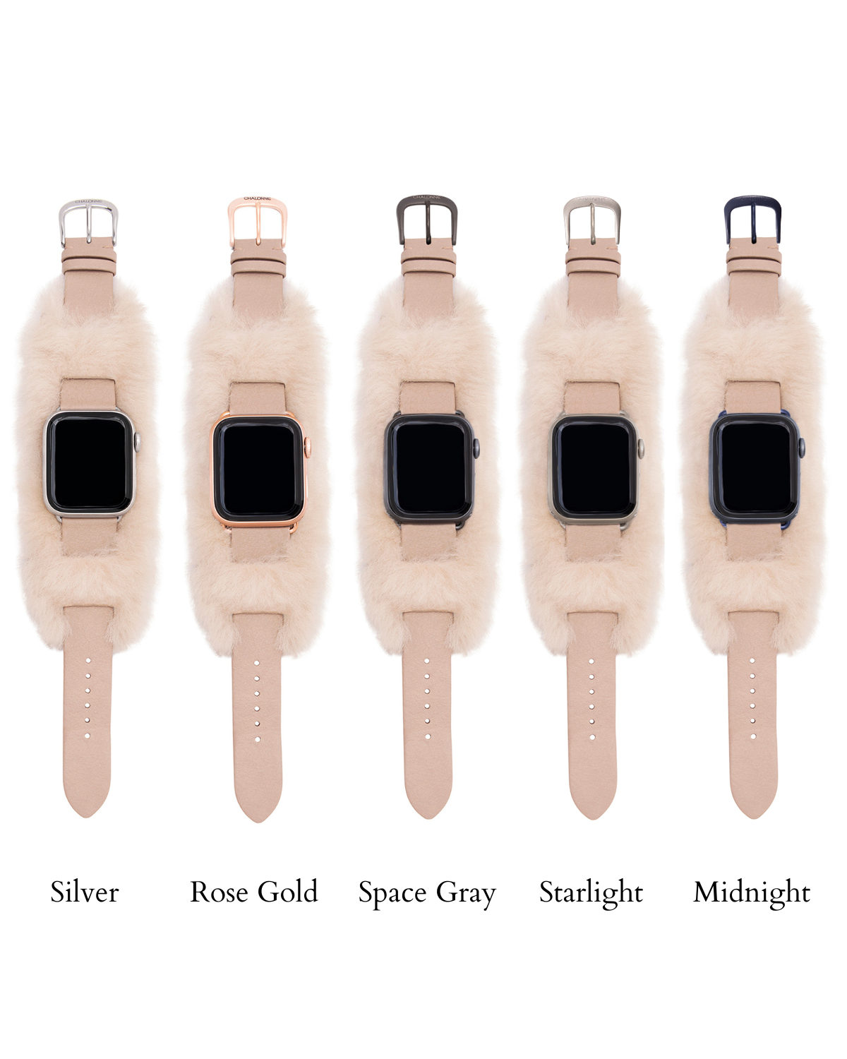 Cream apple 2025 watch band