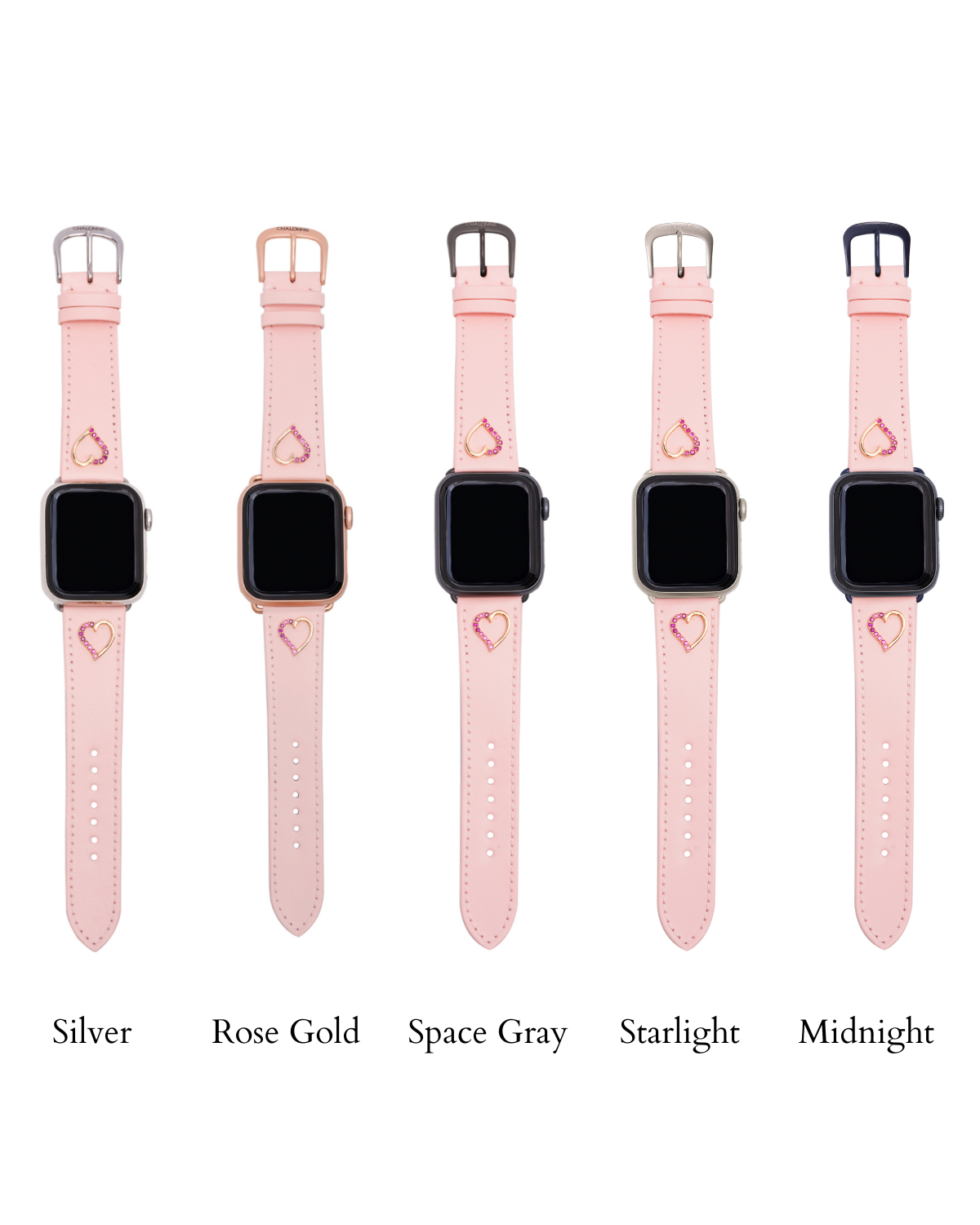 Rose gold and deals pink apple watch