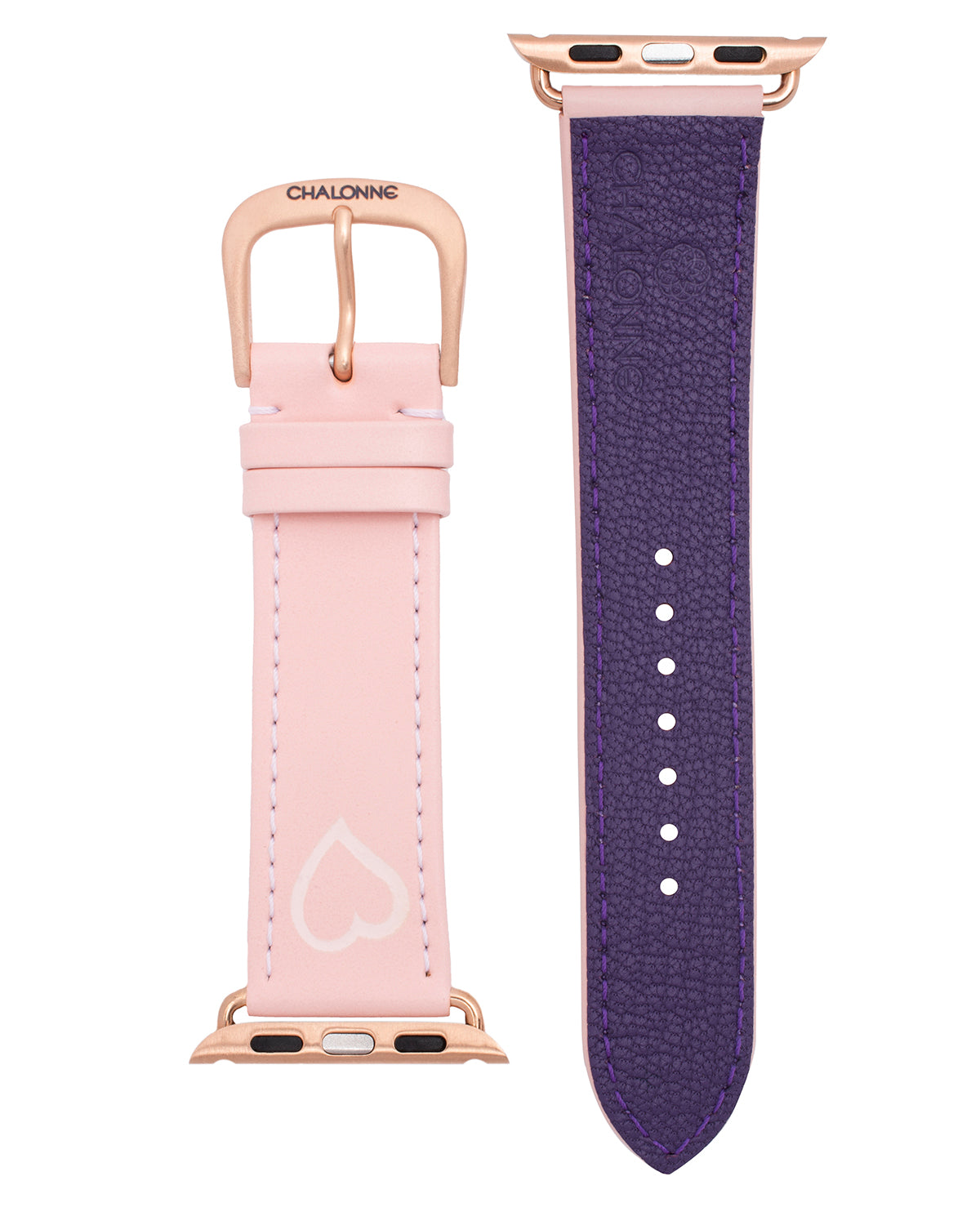 To My Daughter – Light Pink Epi Leather Apple Watch Band Gift For Daughter